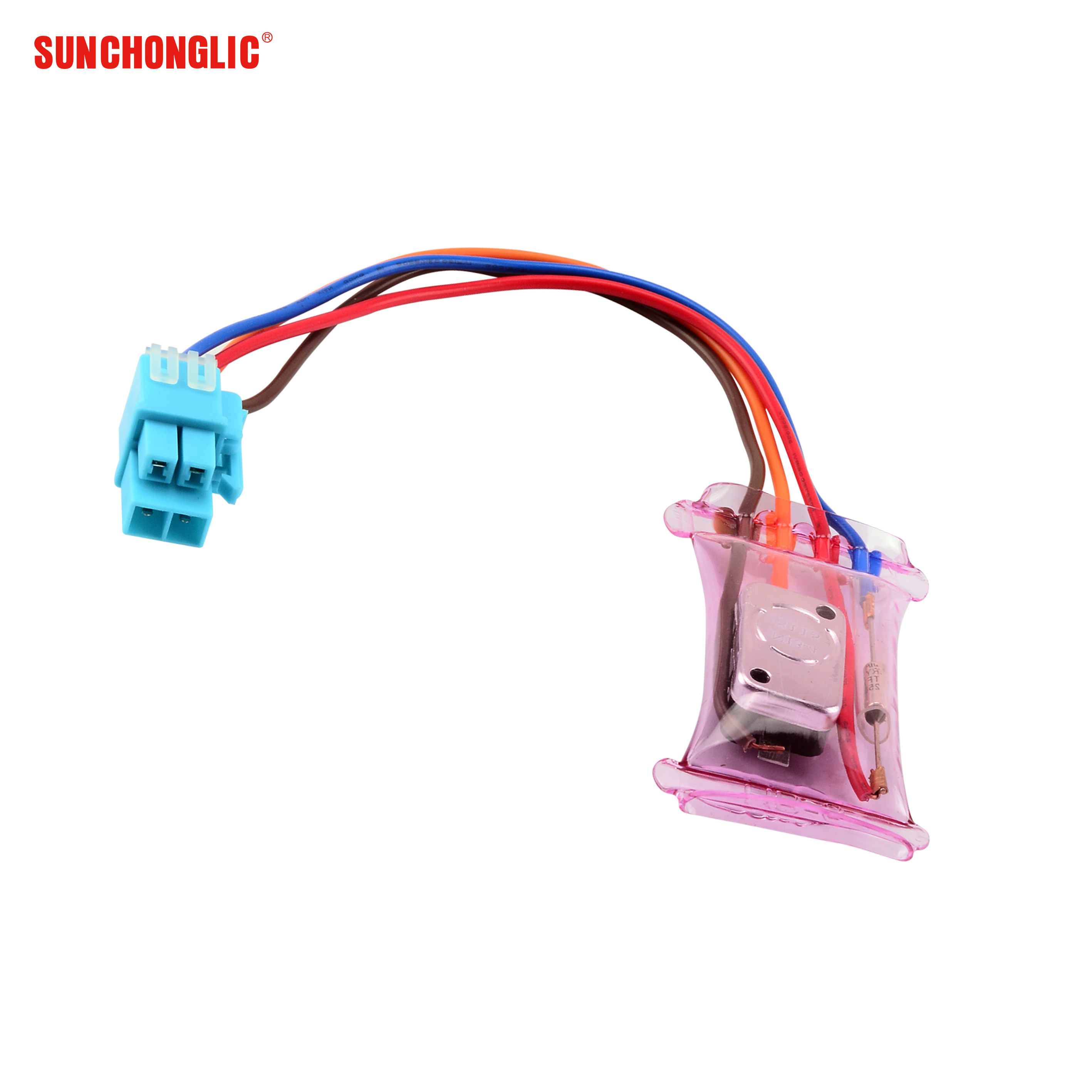 Sunchonglic temperature controller 4 wire  refrigerator thermostat for refrigerator part