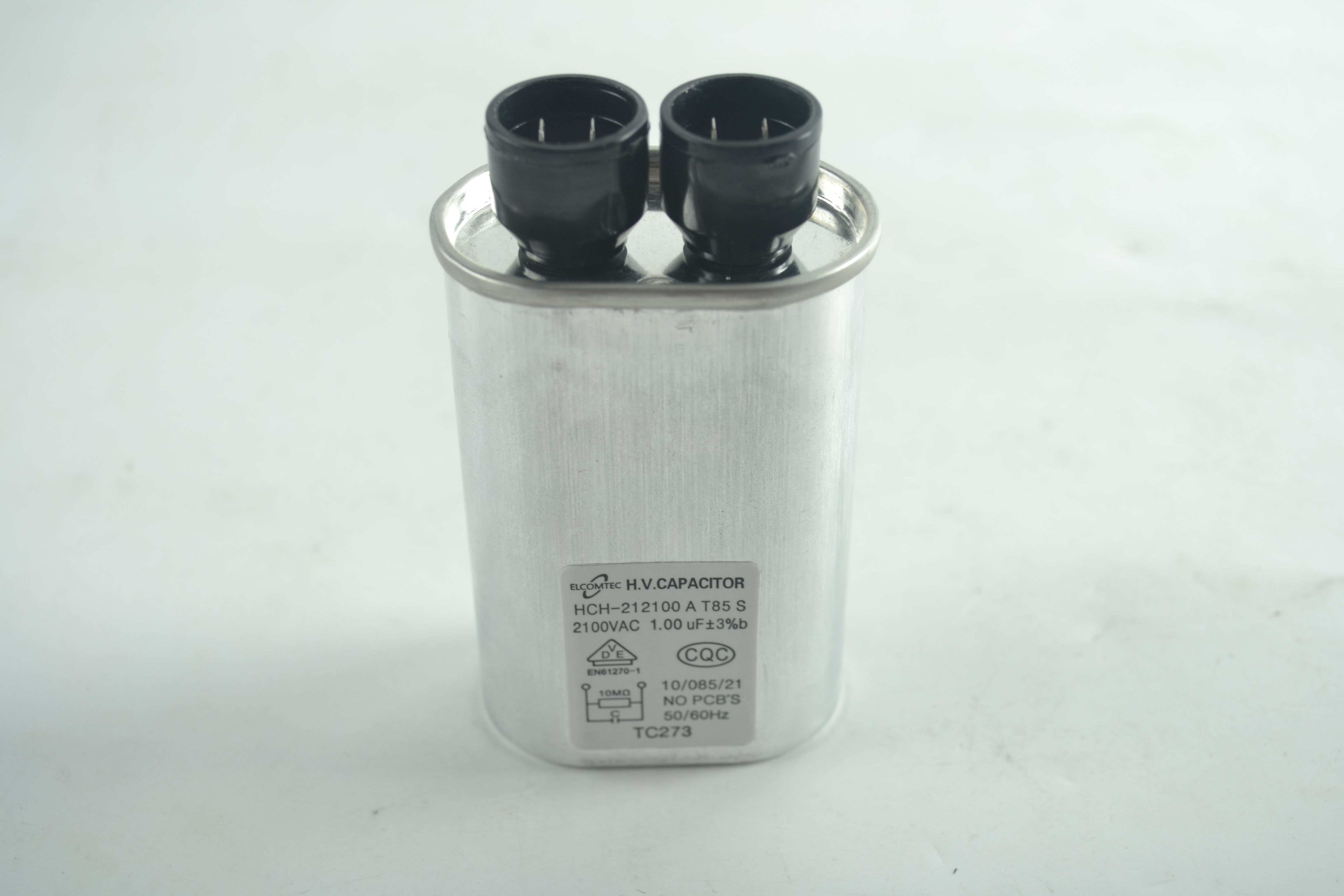 Sunchonglic  microwave high voltage capacitor microwave oven capacitor test 1.0uf microwave oven capacitor specifications