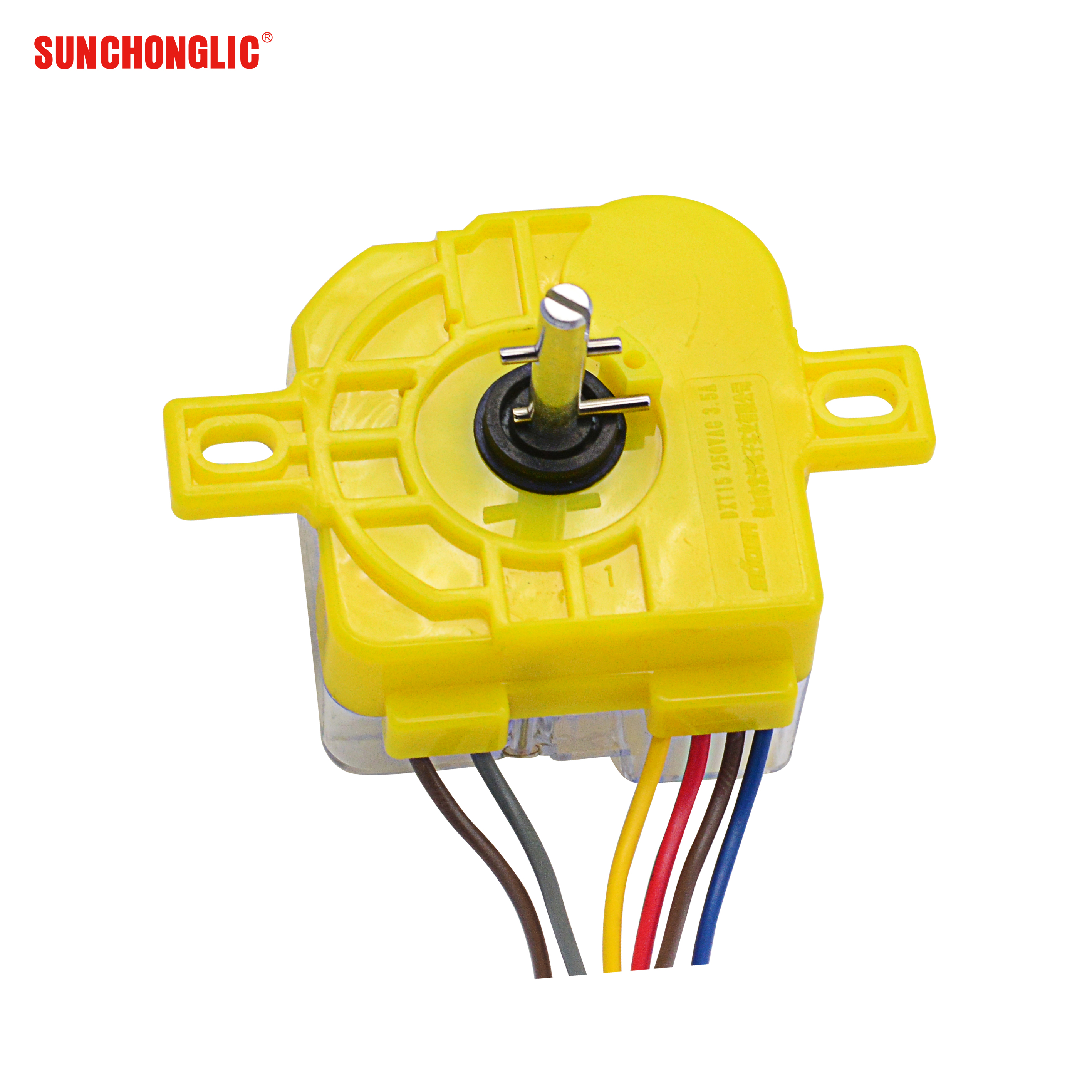 Sunchonglic factory high quality 6 wires washing machine timer washing machine timer parts